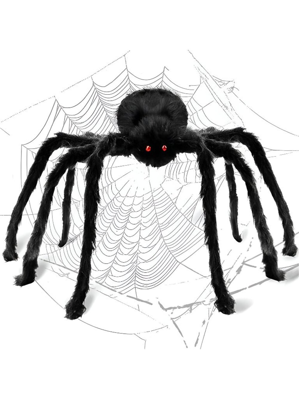 Halloween Decorations,35inch Scary Giant Halloween Spider